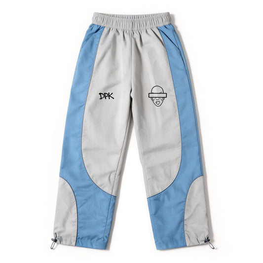 MAN LIKE X SHELL JOGGER LIGHT GREY AND BLUE